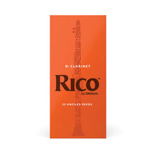 Load image into Gallery viewer, RICO by D&#39;Addario Bb Clarinet Reeds Size 2.0 - 25 Reeds
