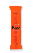 Load image into Gallery viewer, RICO by D&#39;Addario Bb Clarinet Reeds Size 2.0 - 1 Reed
