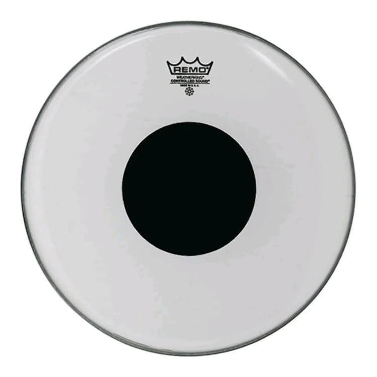 Remo CS-0308-10 - 8'' Batter, Control Sound (Clear w/ Black Dot On Top)