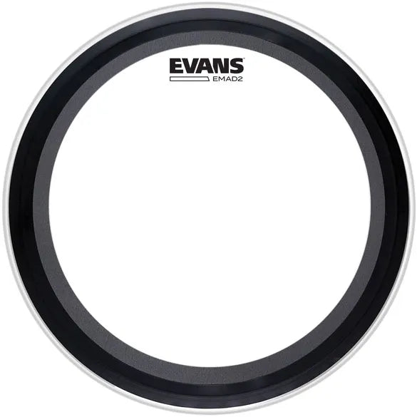 Evans BD20EMAD2 20" EMAD2 Clear Bass Drumhead-(8374826205439)