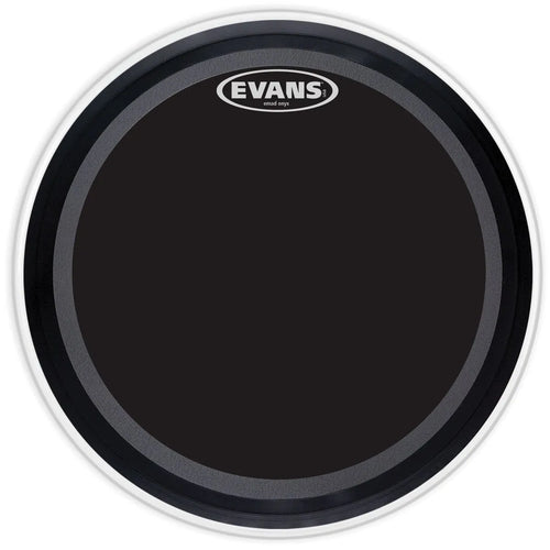 Evans BD18EMADONX 18" EMAD ONYX Bass Drumhead-(8375278174463)