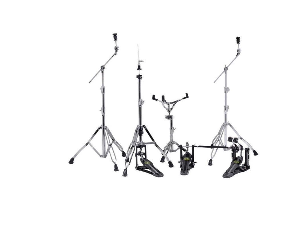 Mapex Armory 5 Piece Hardware Pack with Double Pedal - Chrome