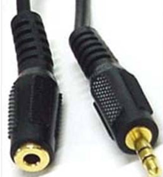 12 FT 3.5MM STEREO MICROPHONE EXTENSION CORD 3.5MM MALE TO 3.5MM FEMALE PLUG GOLD PLATED