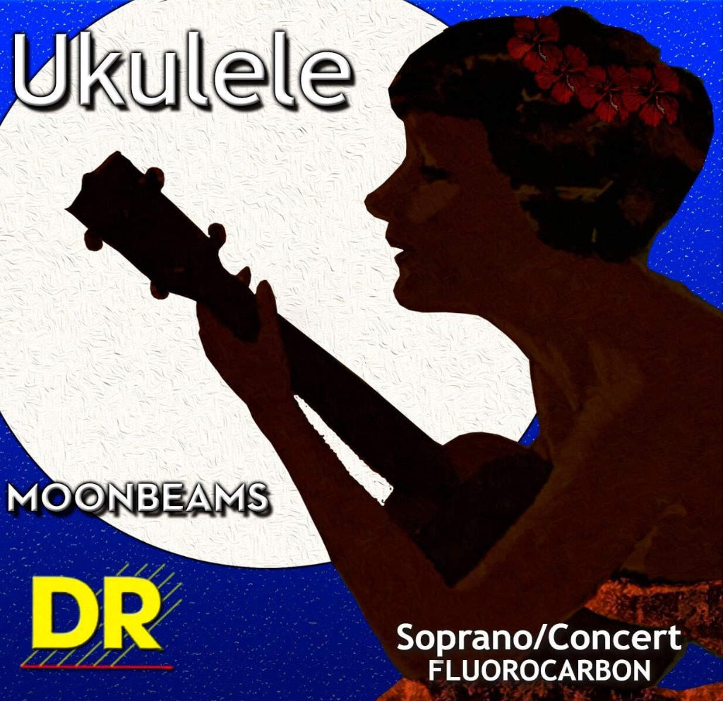 DR UFSC Moonbeams Soprano/Concert Fluorocarbon Ukulele Strings