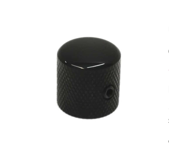 Dome Knob for 6mm - Black