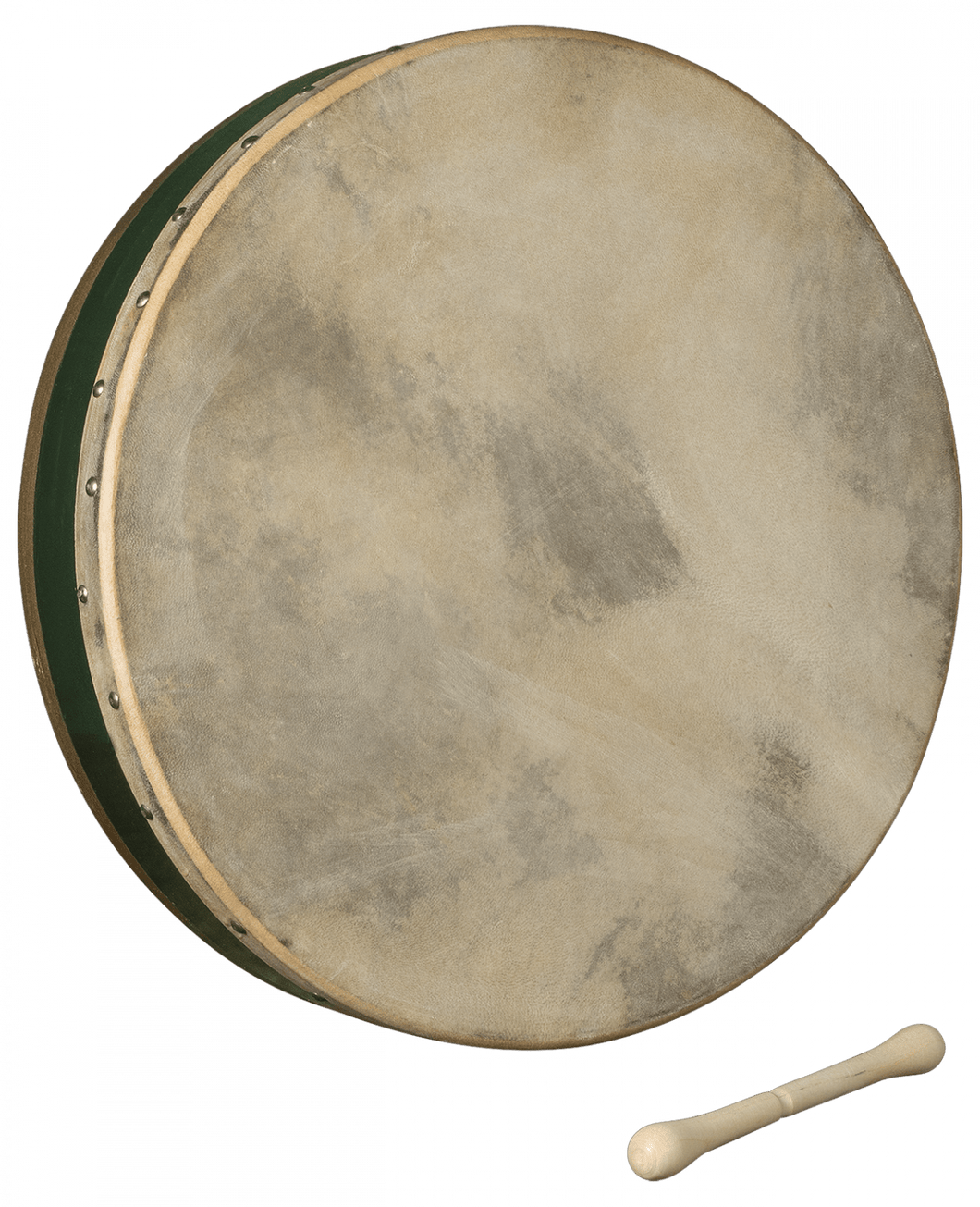 Trinity College TB-2 Irish Bodhran - Dark Green Rim