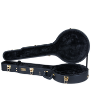 Load image into Gallery viewer, Golden Gate C-1536 Premier Hardshell 5-String Openback Banjo Case – 12 inch
