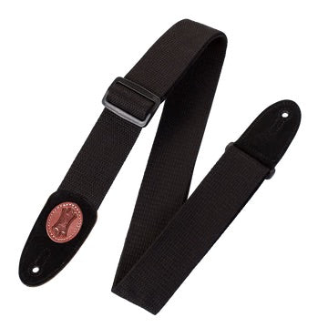 Levy's MSSC8 Cotton Guitar Strap - XL BLACK