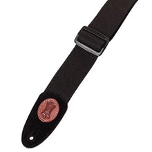 Charger l&#39;image dans la galerie, Levy&#39;s MSSC8 Cotton Guitar Strap - XL BLACK
