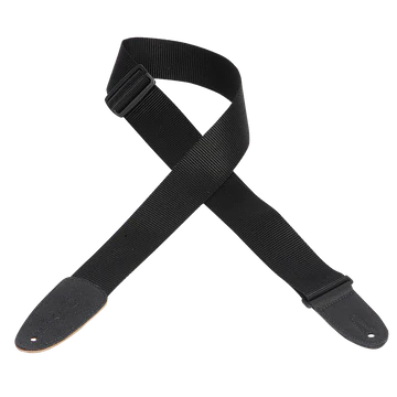 Levy’s M8 HEAVY WEIGHT POLY SERIES XL Guitar Strap - Black