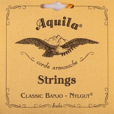 Banjo Strings – Aquila Nylgut – Classic 5 String Banjo – Light Tension – DBGDG – Tuning – 2B