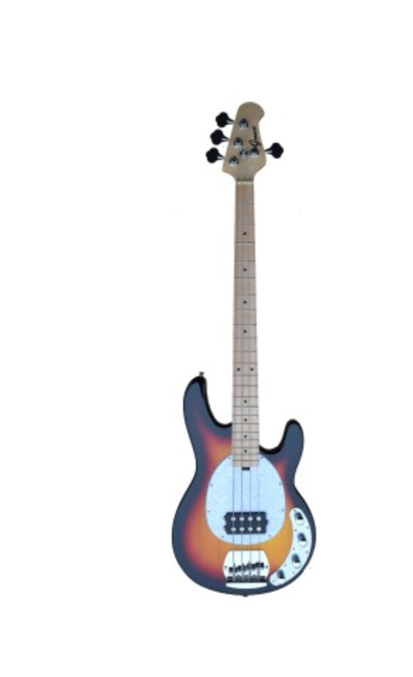 Groove Factory Music Man Style Bass - SUNBURST