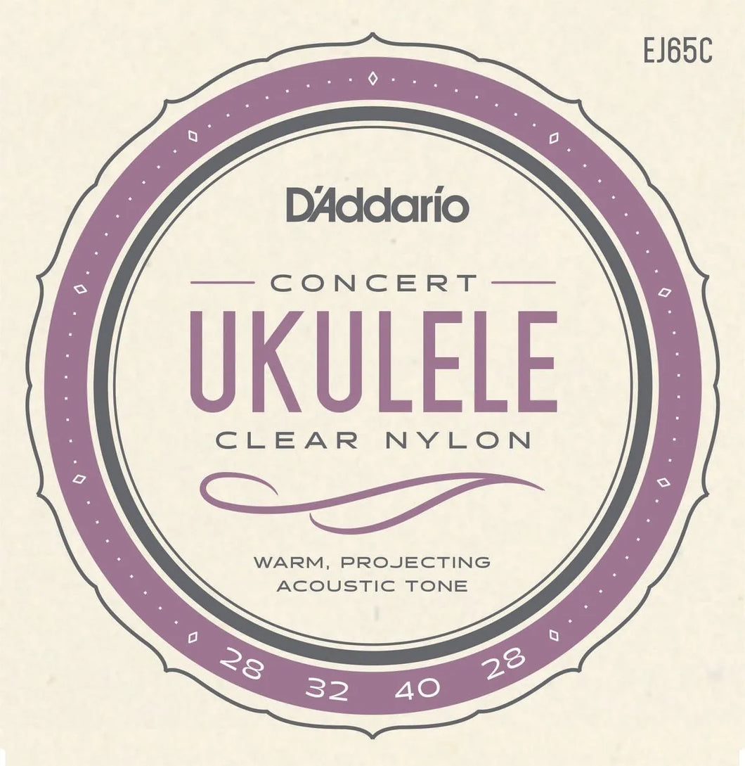 D'Addario EJ65C Pro-Arte Custom Extruded Concert Ukulele Strings