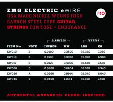 Charger l&#39;image dans la galerie, EMG E10 Electric Guitar Strings 10-46
