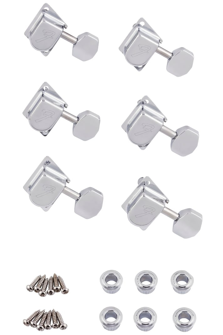 FENDER 70s F Style Stratocaster®-Telecaster® Tuning Machine Set