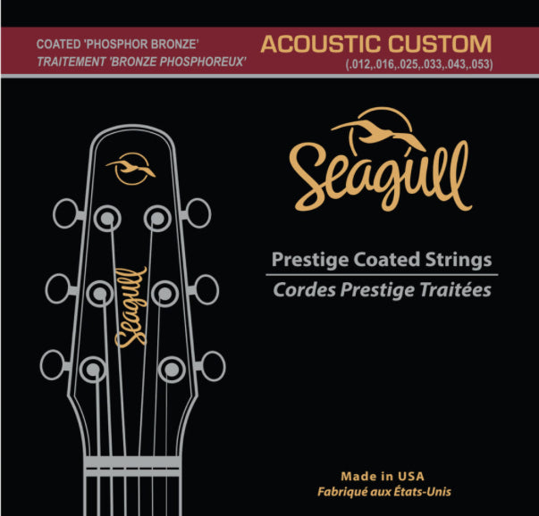 SEAGULL COATED PHOSPHOR BRONZE ACOUSTIC STRINGS