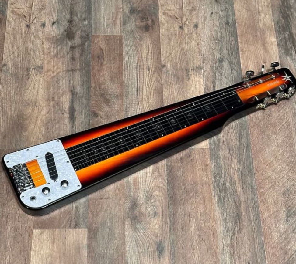 Danville USA 6 String Lap Steel Guitar - CherryBurst