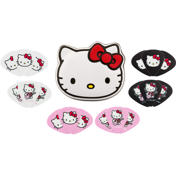 Limited edition Fender® x Hello Kitty® Pick Tin, 18 Pack