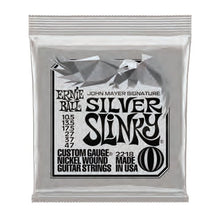 Load image into Gallery viewer, Ernie Ball 2218 John Mayer Signature Silver Slinky Guitar Strings
