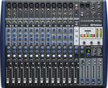 Load image into Gallery viewer, PreSonus StudioLive AR16c 16-Channel USB Hybrid Performance/Recording Mixer
