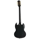 Load image into Gallery viewer, Epiphone EIGSGCEBGHLH SG Custom Left-Handed Electric Guitar (Ebony)
