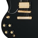 Load image into Gallery viewer, Epiphone EIGSGCEBGHLH SG Custom Left-Handed Electric Guitar (Ebony)
