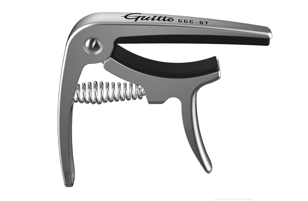 Guitto GGC-07 Ukulele Capo - Silver