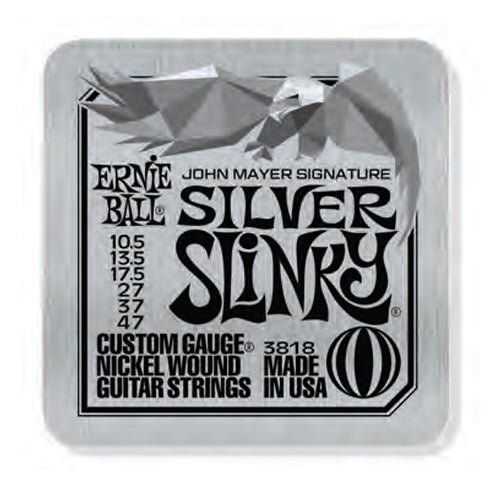 Ernie Ball John Mayer Signature Silver Slinky Guitar Strings - 3-Pack