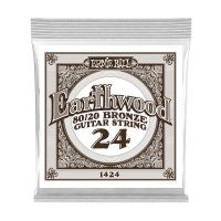 Load image into Gallery viewer, ERNIE BALL P01424 Earthwood 80/20 Bronze Acoustic Guitar String .024-(8149226258687)
