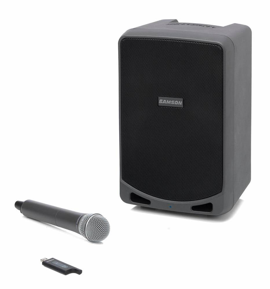 Samson Expedition XP106W Rechargeable Portable PA with Handheld Wireless System and Bluetooth