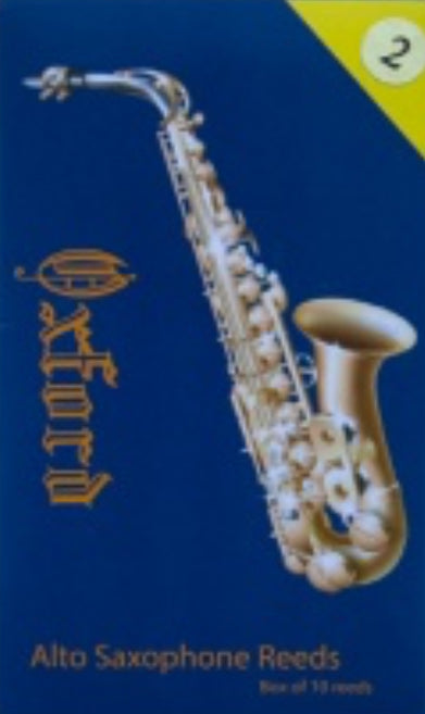 10 Pack of Alto Saxophone Reeds in #1 1/2, #2 & #2 1/2