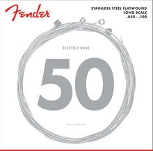 Charger l&#39;image dans la galerie, Fender 9050 Stainless Steel Flat Wound Bass Strings Various Gauges-(8161026408703)
