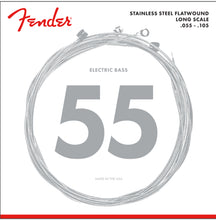 Charger l&#39;image dans la galerie, Fender 9050 Stainless Steel Flat Wound Bass Strings Various Gauges-(8161026408703)
