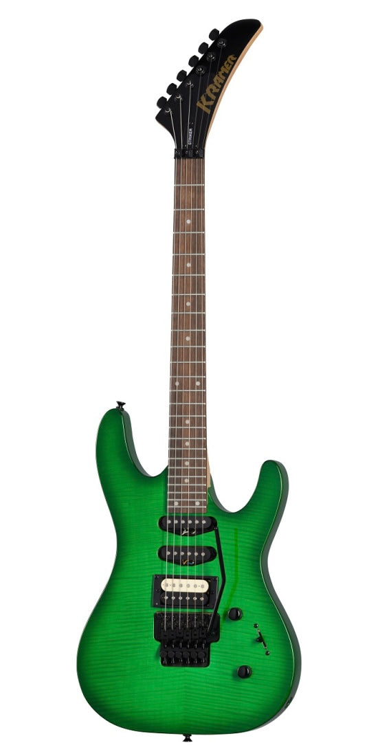 Kramer Striker Figured HSS w/Floyd Rose - Wild Ivy