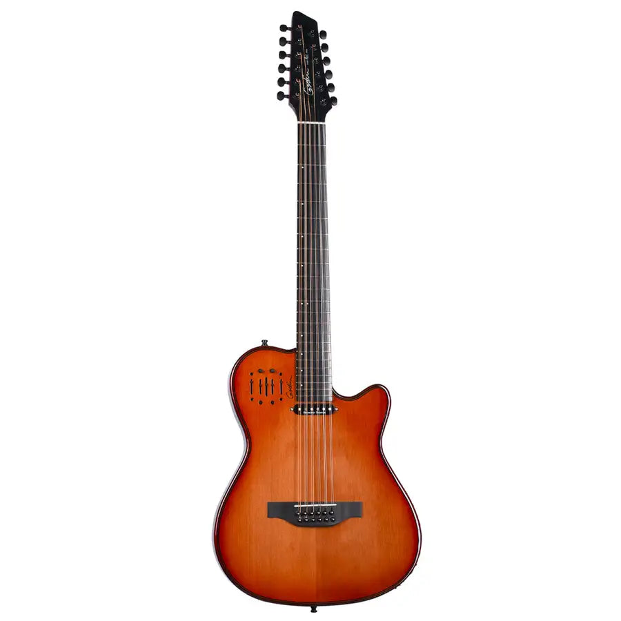Godin A12 Ultra Deluxe 12-String Electric Guitar - Lightburst