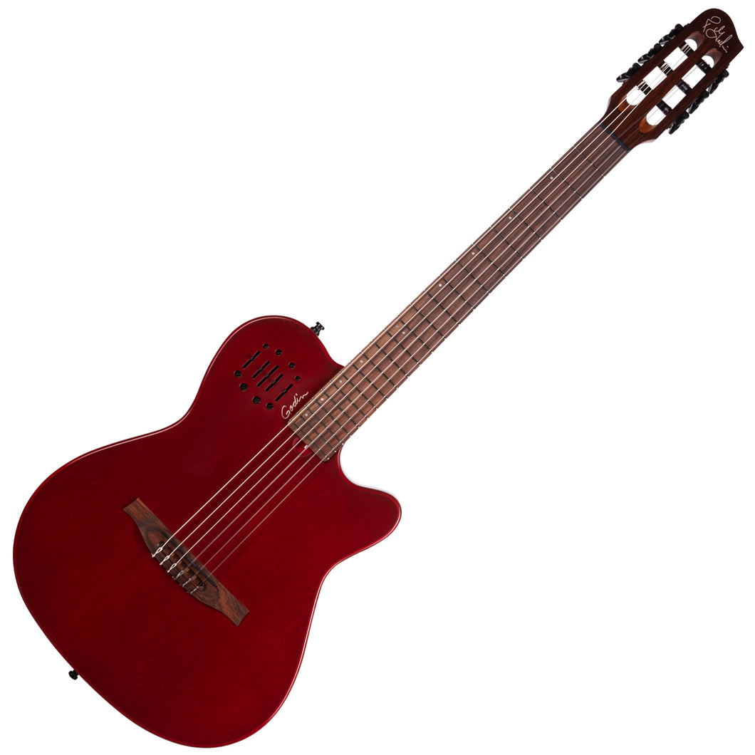 Godin Classical Multiac Mundial w/Gigbag - Aztec Red