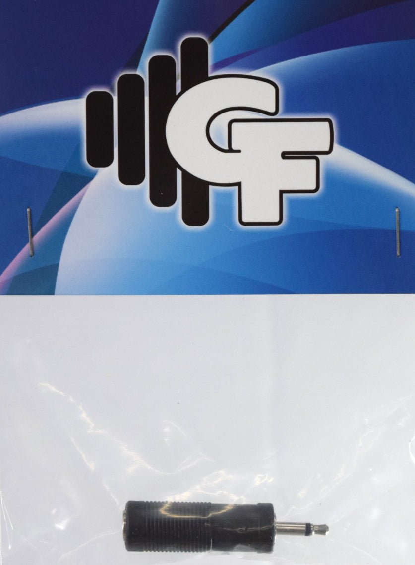 GRF CONNECTOR TRANSFORMER - 1/4 FEMALE X 1/8 MALE