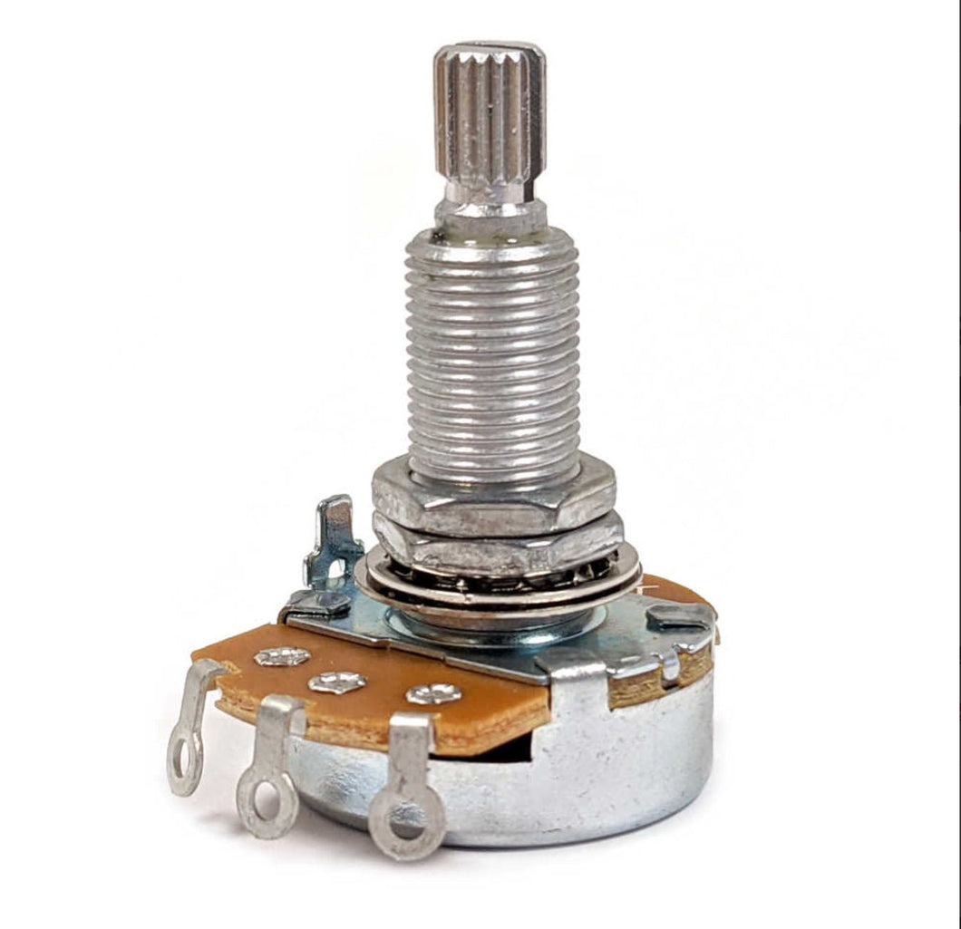 Alpha - LONG A500K Split Shaft Pot (M8-0.75)