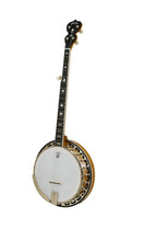 Charger l&#39;image dans la galerie, DEERING WHITE LOTUS 5-STRING BANJO
