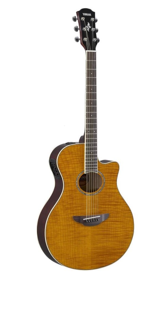 Yamaha APX600FM Acoustic Electric w/Cutaway - Flame Maple Amber - PRE OWNED