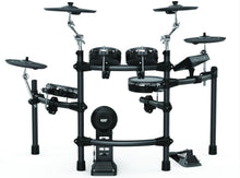 Load image into Gallery viewer, KAT Percussion KT-300 Electronic Drum Set with Remo Mesh Heads, Kick Pedal &amp; Tennis Beater
