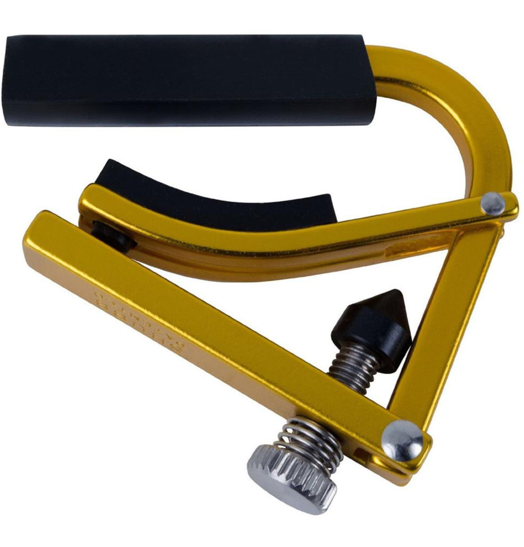 Shubb Lite L9 - Gold Ukulele Capo – Anodized Gold