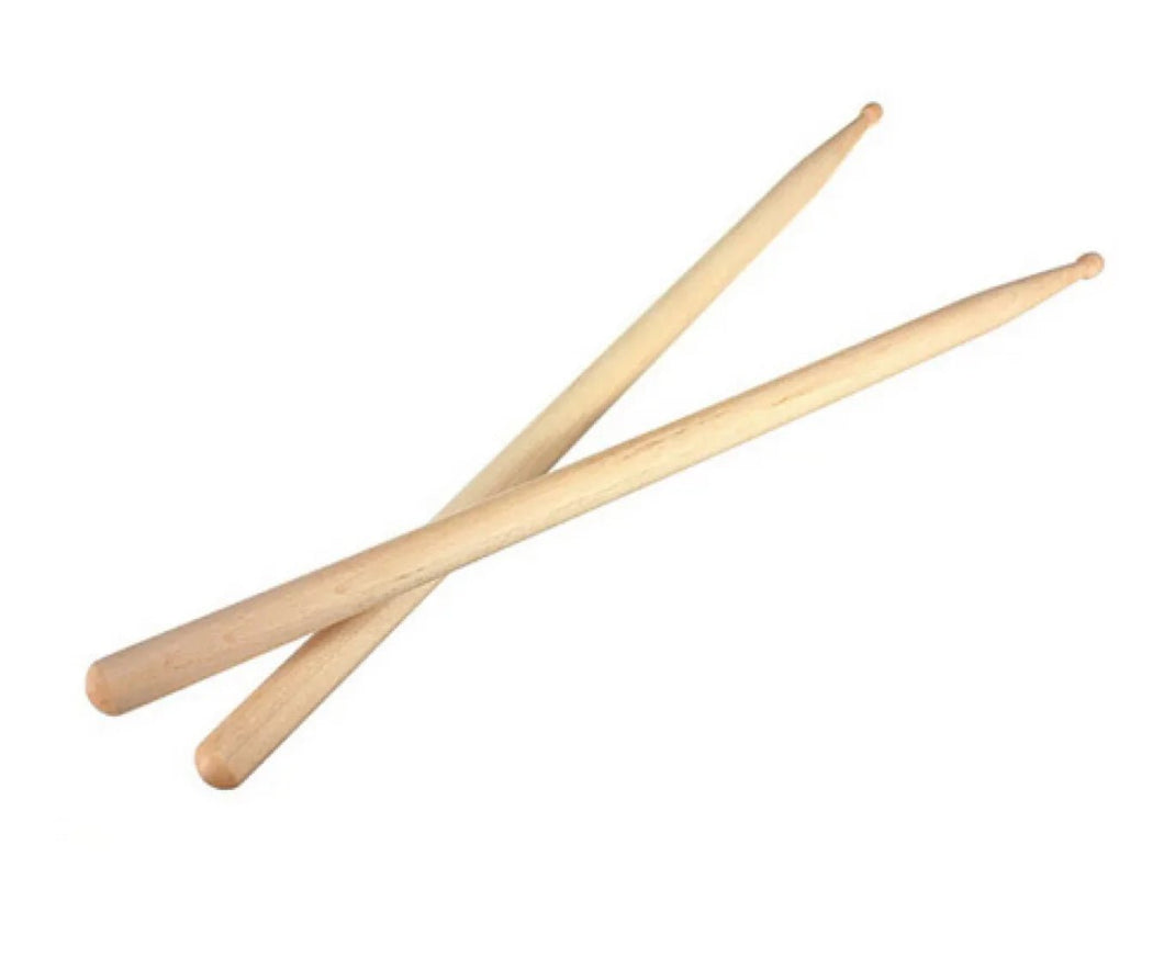 Hickory Wood Tip 2B Drumsticks
