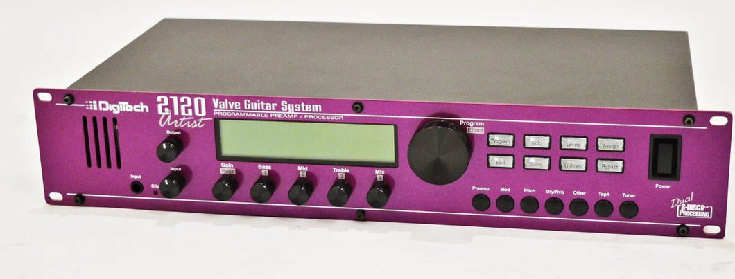 DigiTech 2120 VGS Artist Valve Guitar System and FX Processor - PRE OWNED
