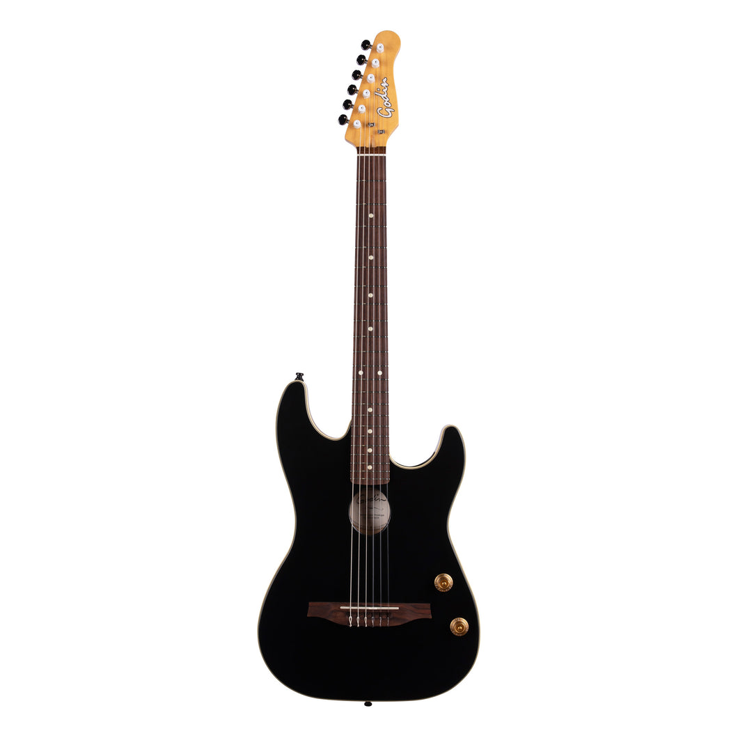 Godin G-Tour Nylon Matte Black EQ Electric Guitar with Bag - MADE IN CANADA