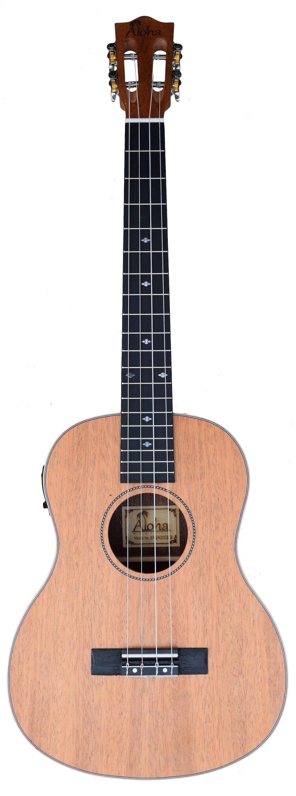 ALOHA SM2400 SOLID TOP BARITONE UKULELE WITH PICKUP