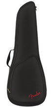 Load image into Gallery viewer, Fender FU610 Concert Ukulele Bag - Black
