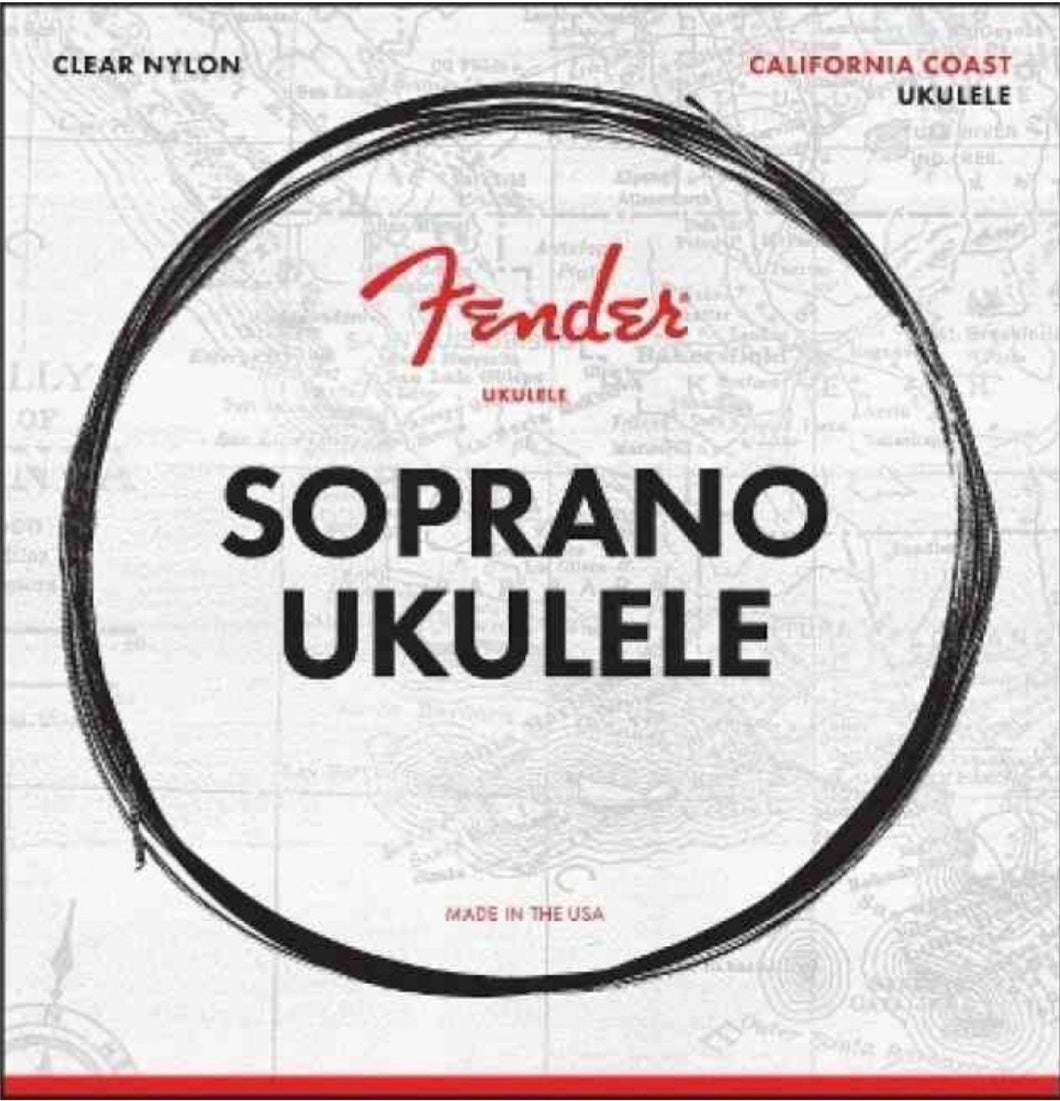 Fender California Coast Soprano Ukulele Strings