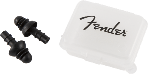 Fender Musician Series Black Ear Plugs w/Case