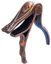 Load image into Gallery viewer, ALICE BRONZE SKULL GUITAR CAPO
